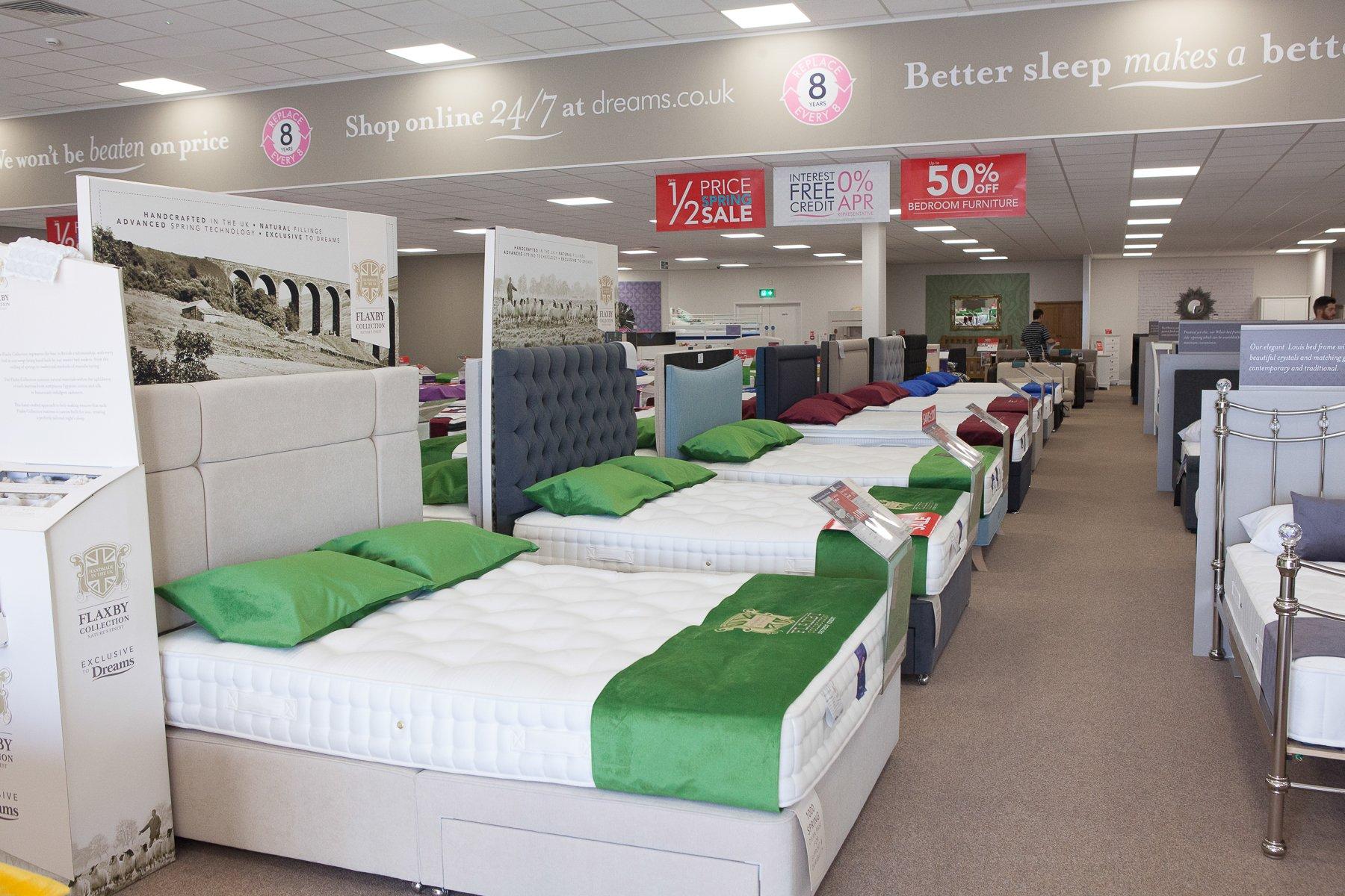 Dreams Store in Blackburn Beds, Mattresses & Furniture Dreams